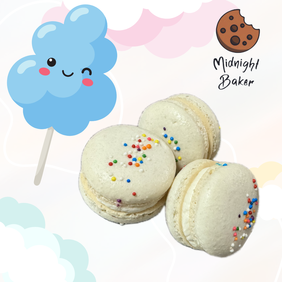Cotton Candy Macaron (GF*)