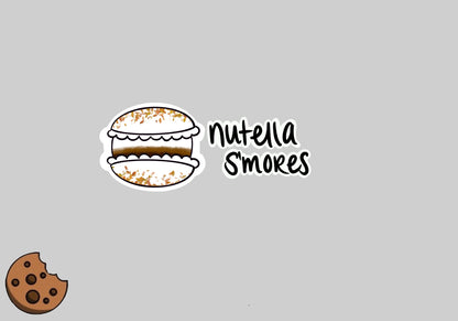 Nutella S’Mores Macaron