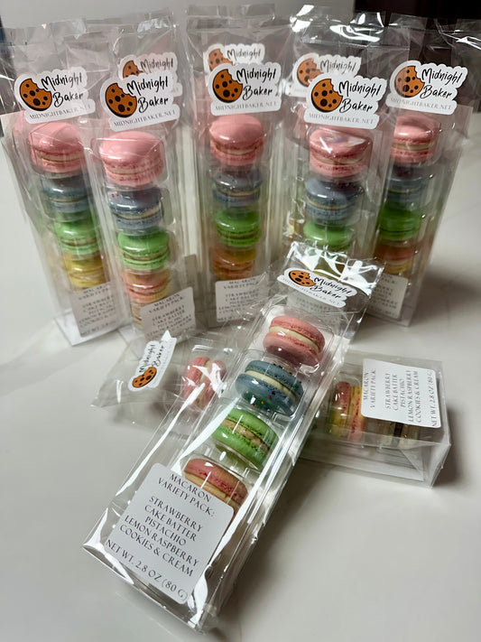 Macaron Gift Variety Pack (5 macarons)