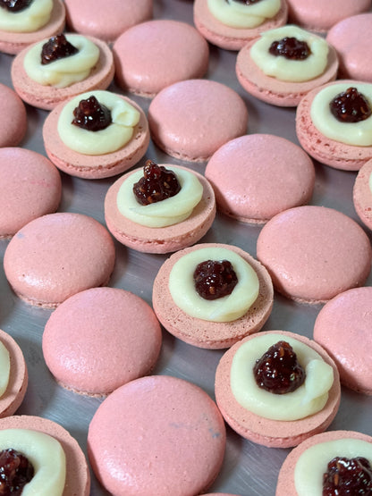 White Chocolate Raspberry Macaron (GF*)