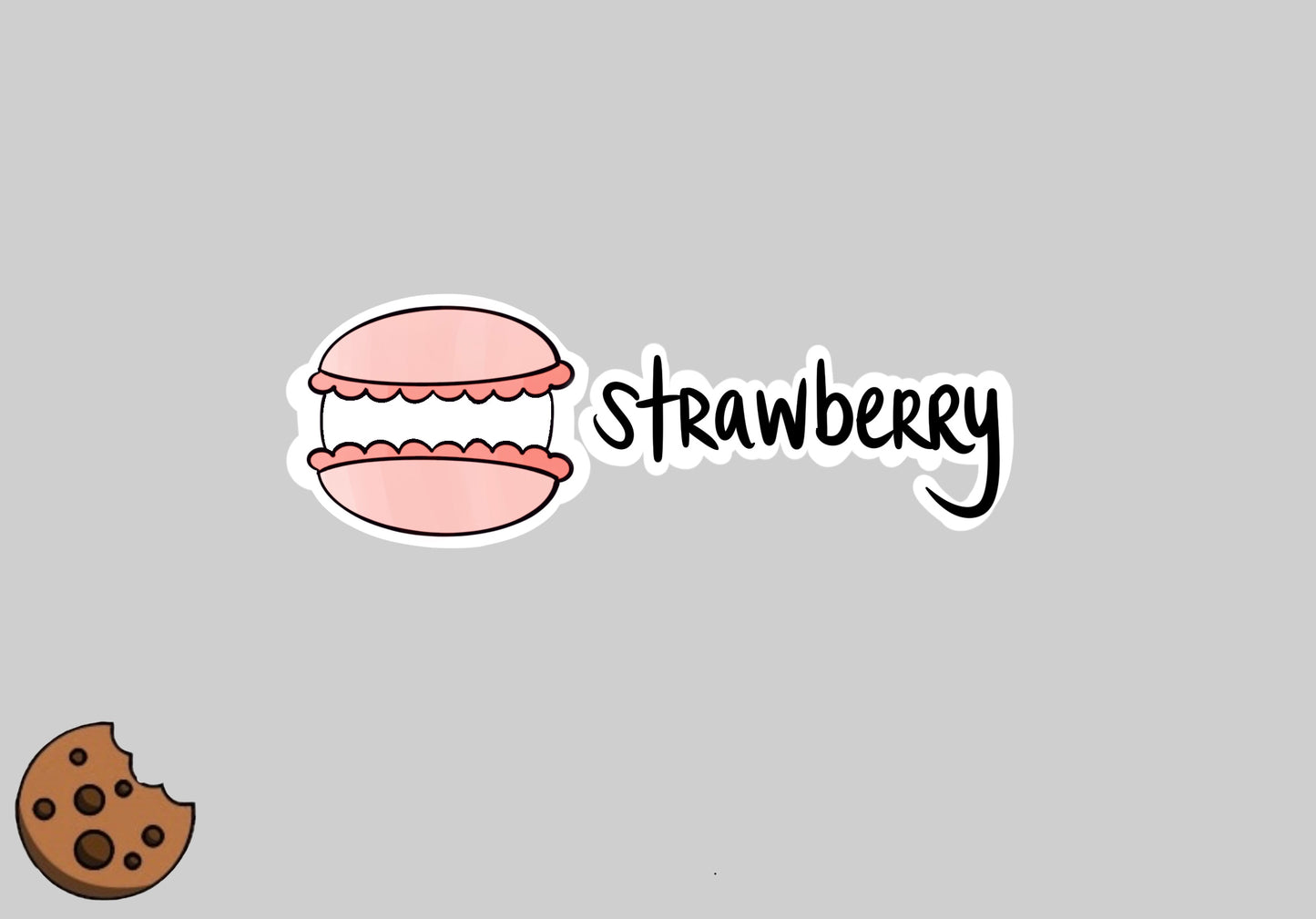Strawberry Macaron (GF*)